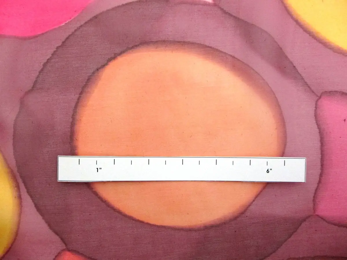 French Hand Painted Chiffon2