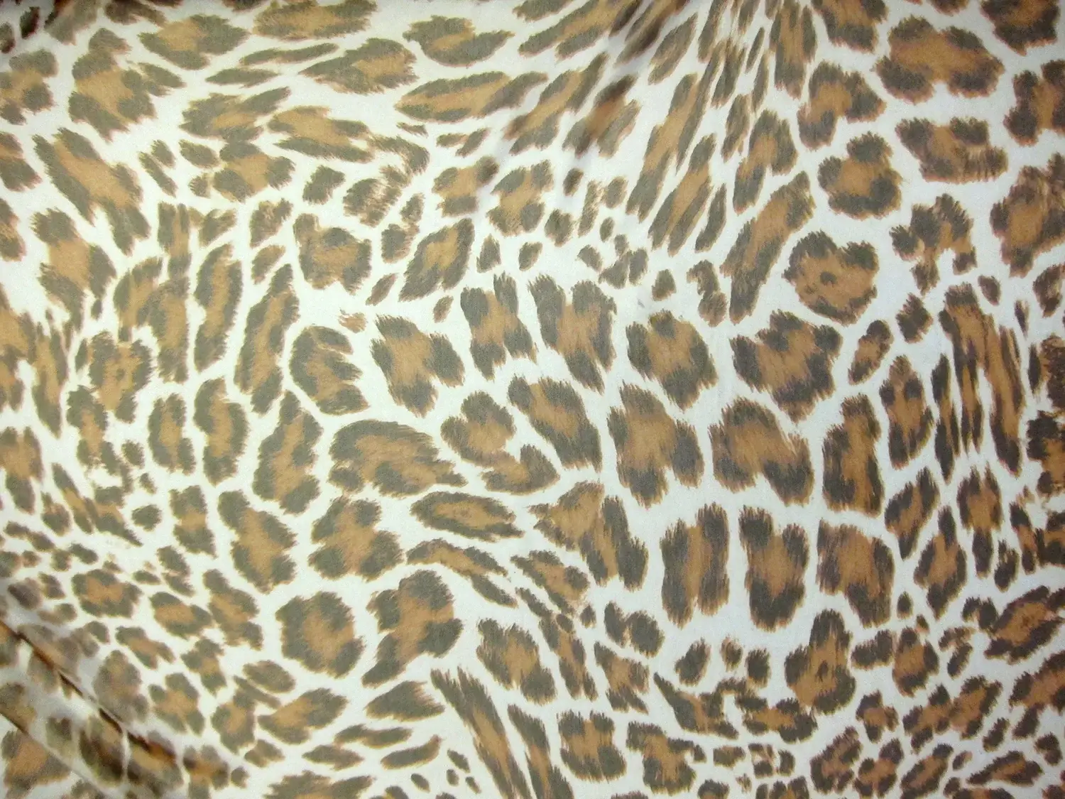 Printed Metallic Silk Chiffon0