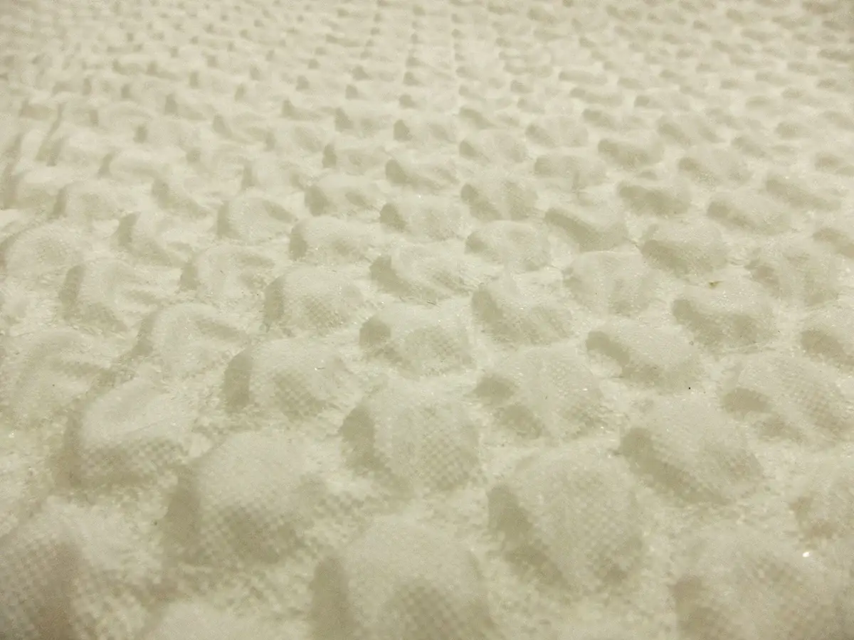 Silk Blend Organza Cloqué0
