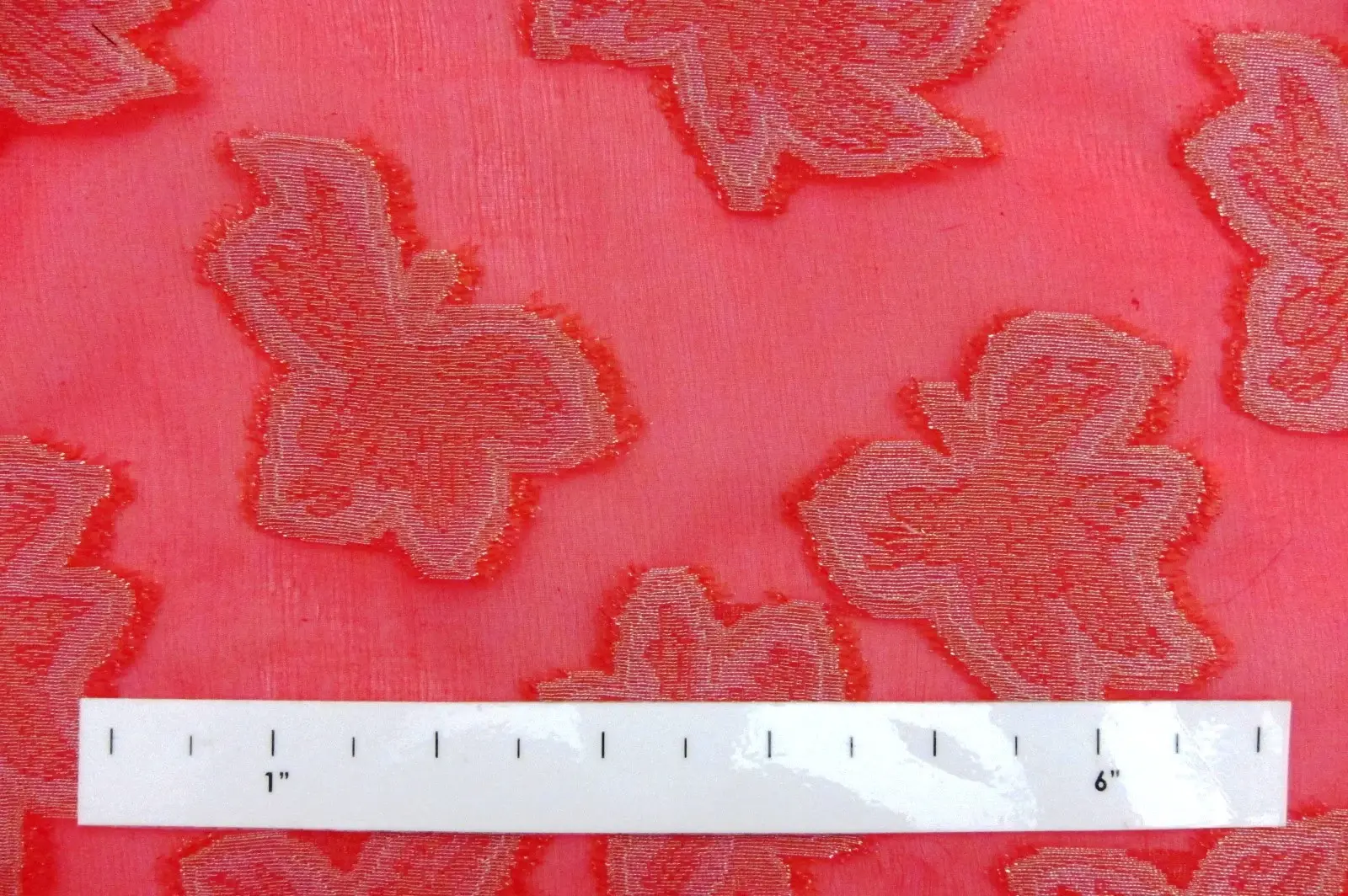 Metallic Silk Fil Coupé Chiffon1