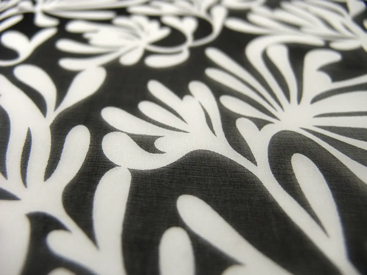 Printed Silk Chiffon1