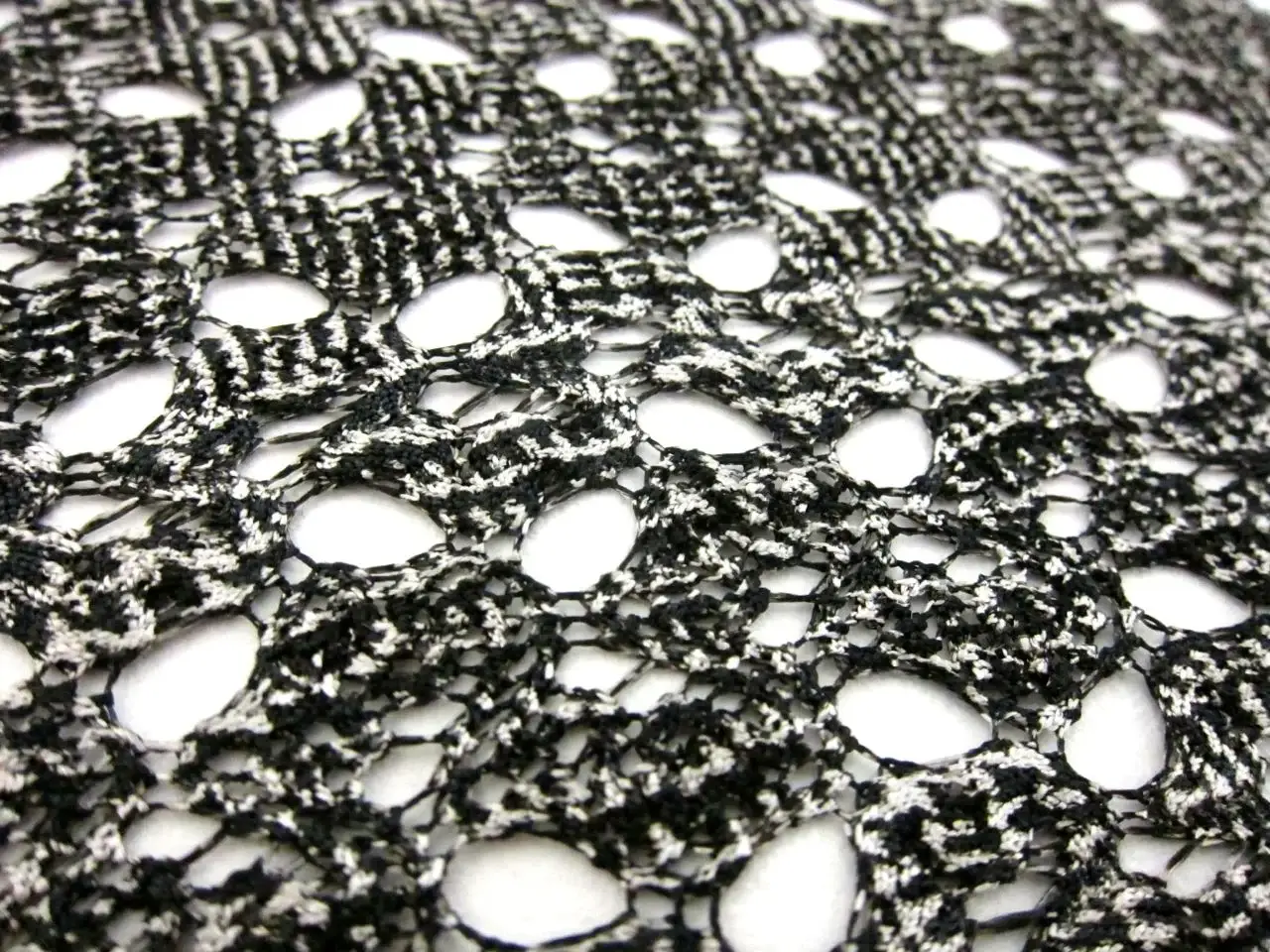 Printed Polyester Crochet Lace2