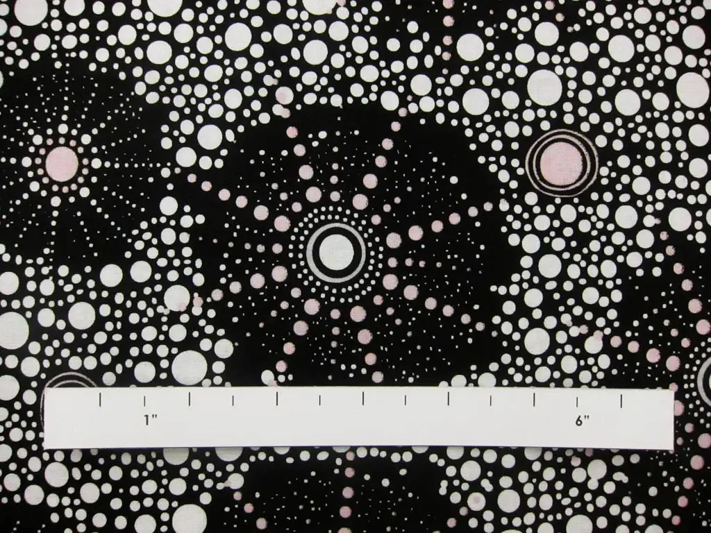 Australian Cotton Print With Aboriginal Motif1