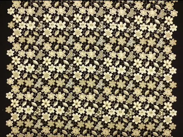 Metallic Guipure Lace3
