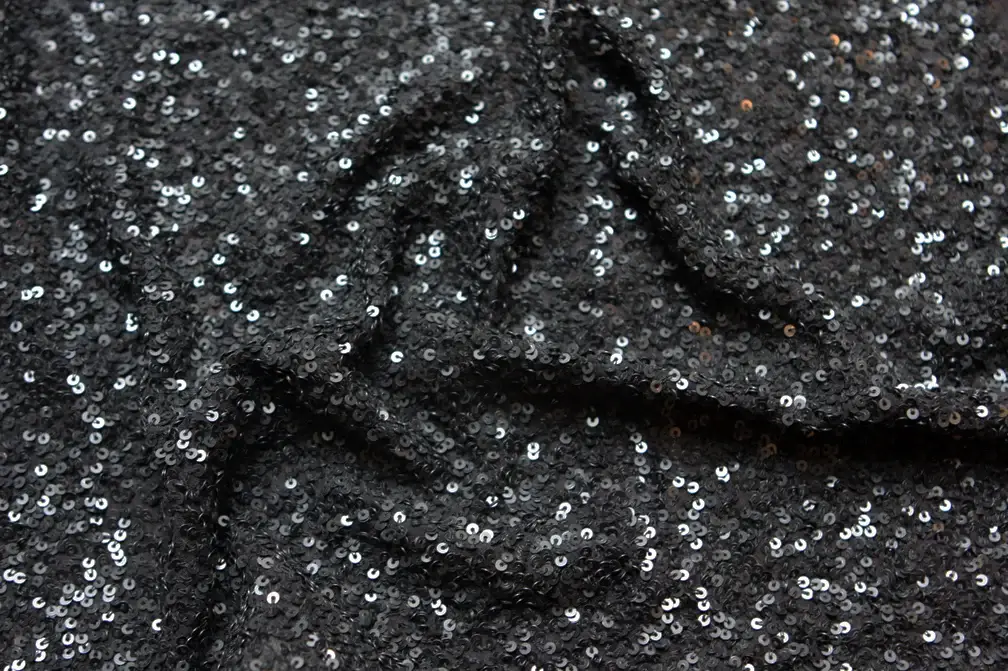 Sequins on Silk Chiffon3