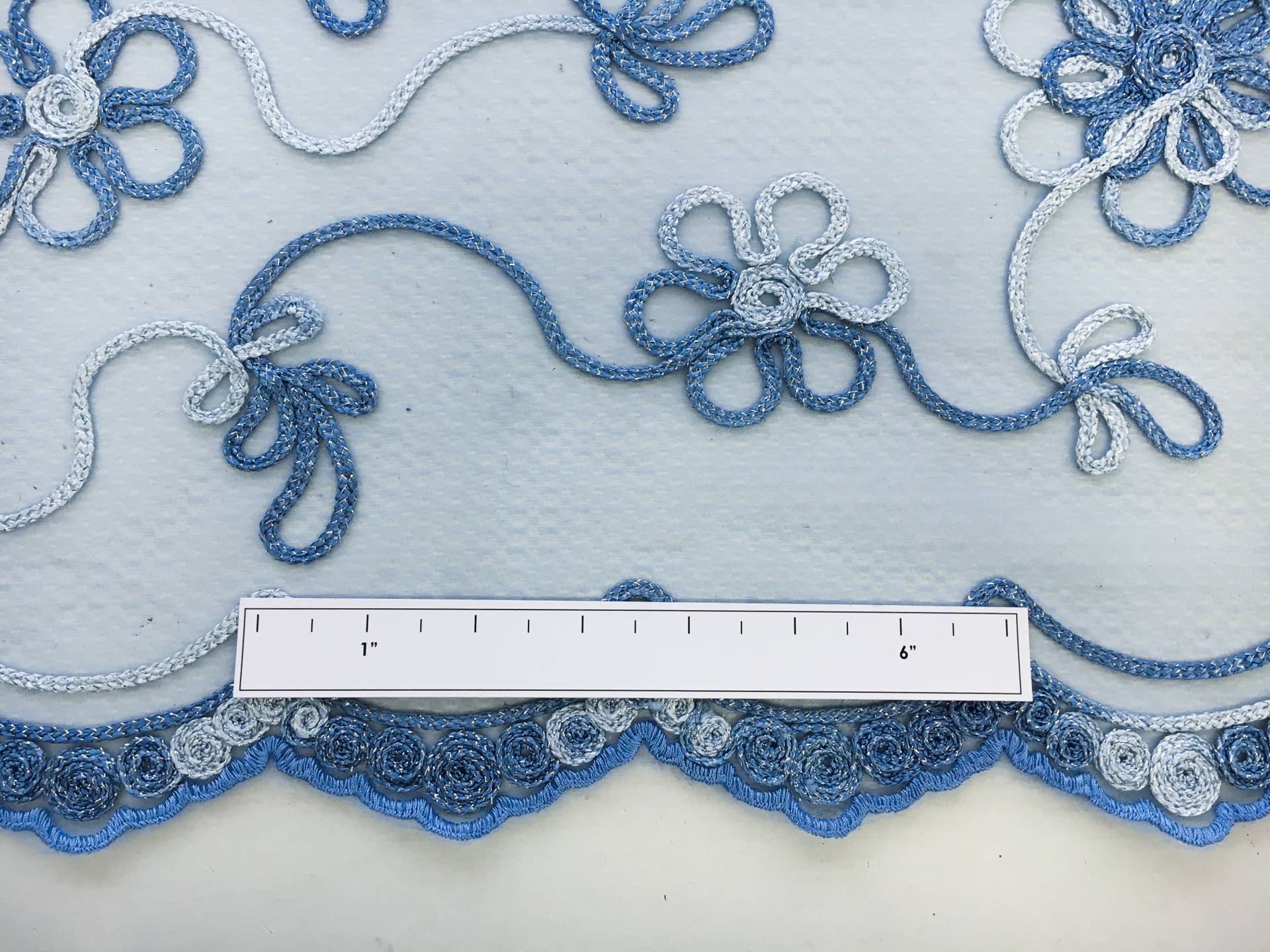 Ribbon Embroidered Souffle 1