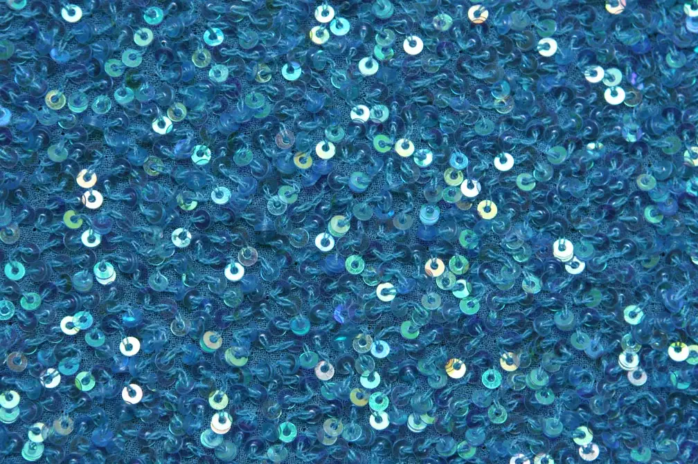 Sequins on Silk Chiffon2