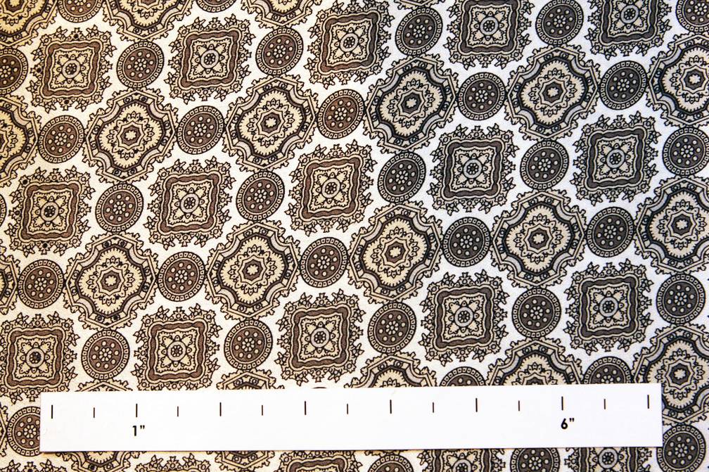 Printed Silk Charmeuse0
