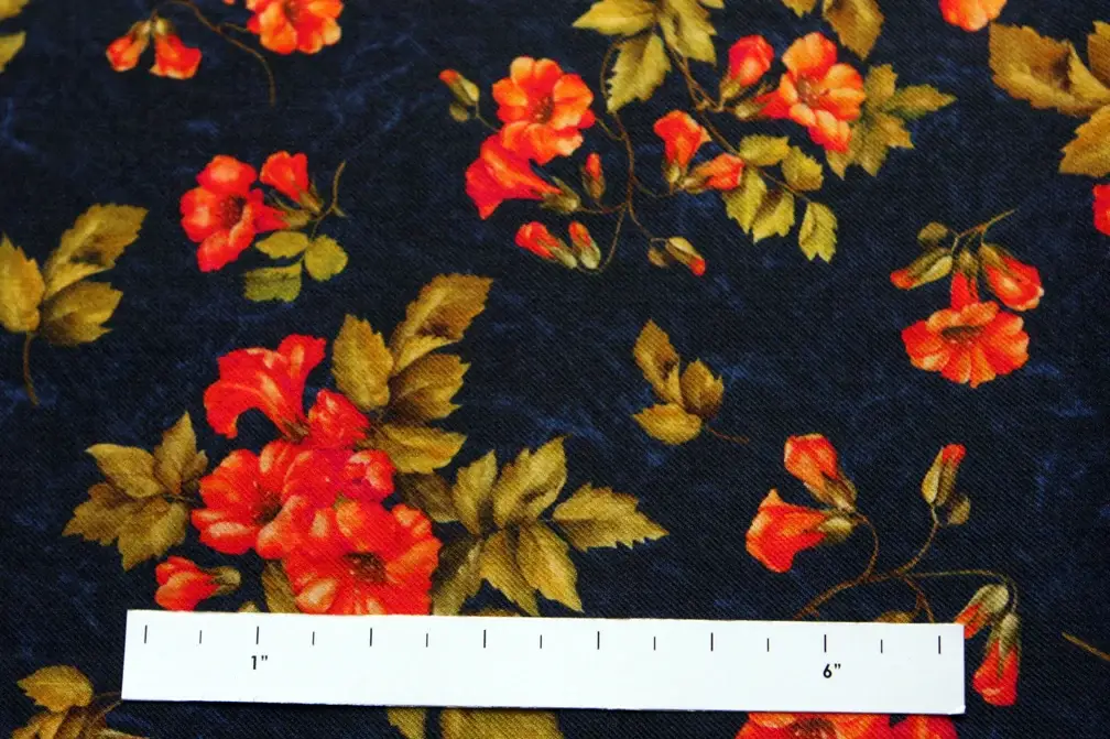 Wool Challis Print1
