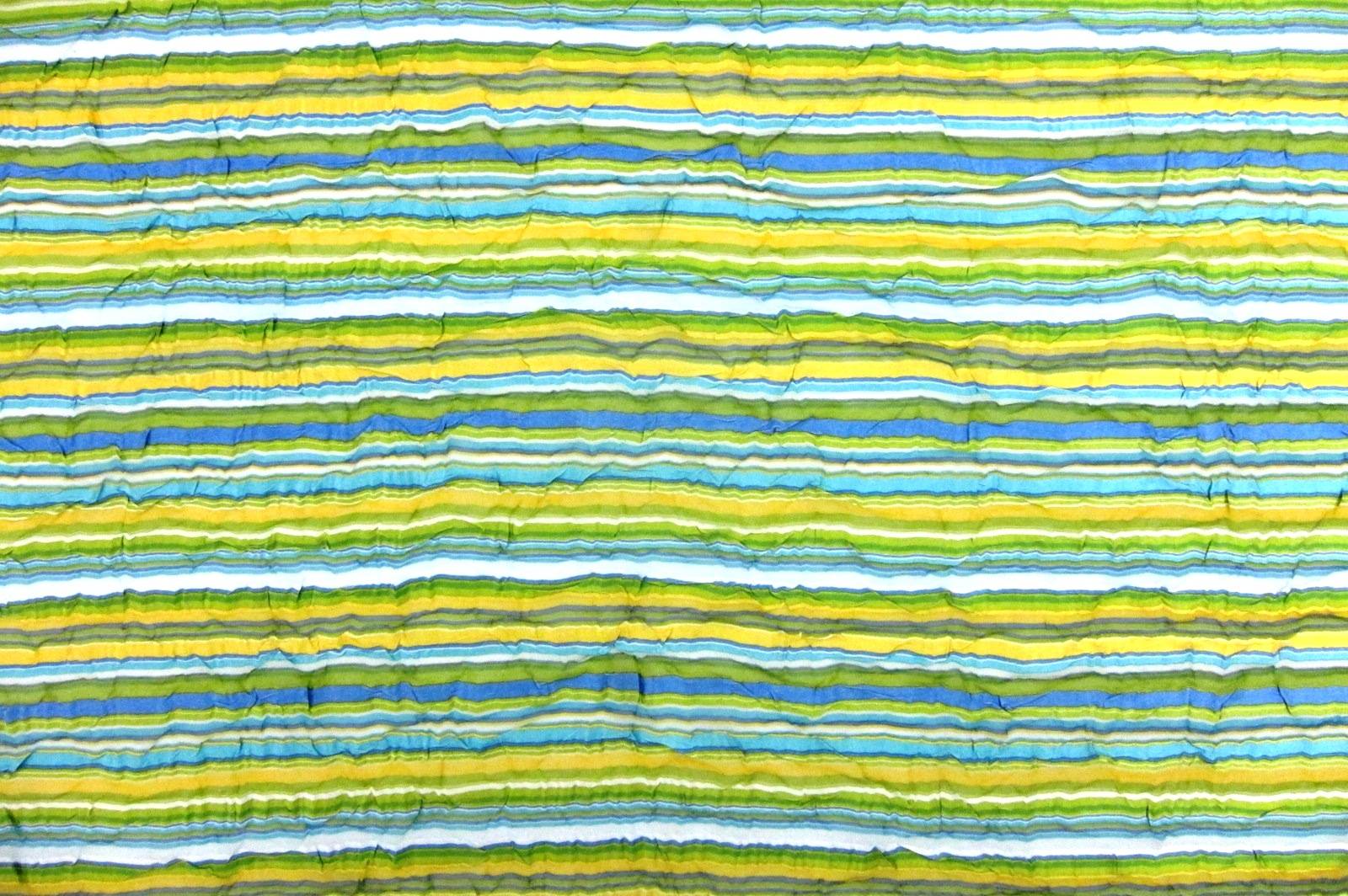 Printed Satin Stripe Chiffon0