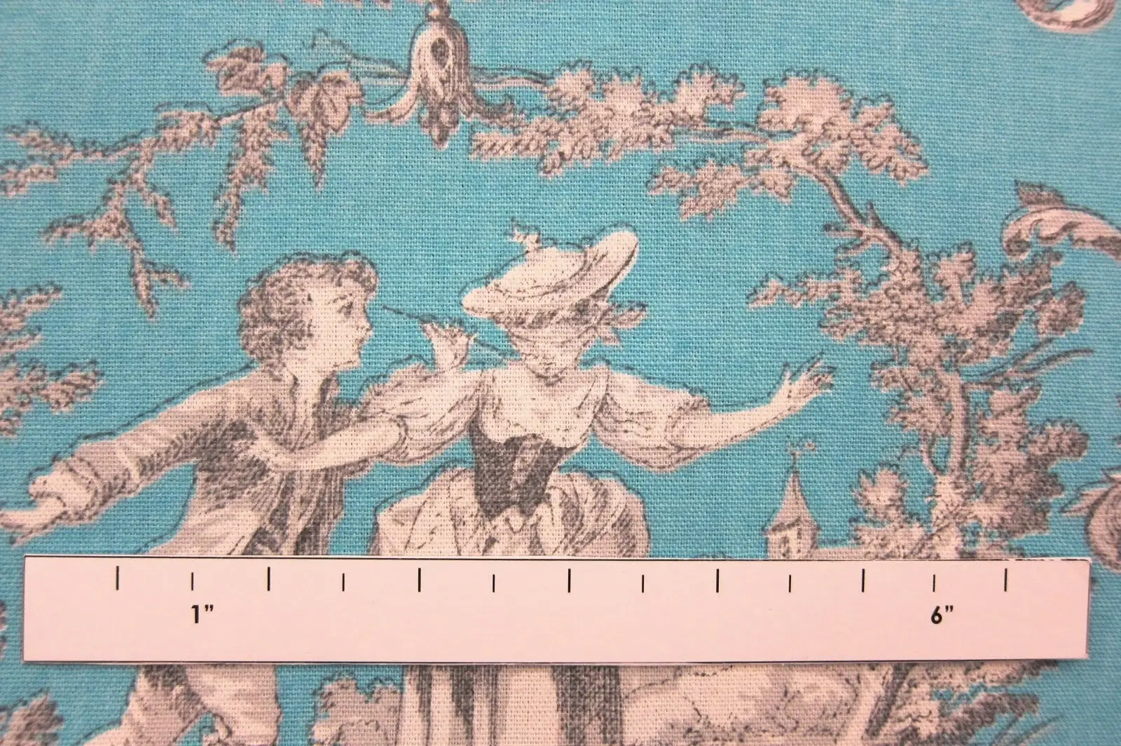 Cotton Toile de Jouy Print1