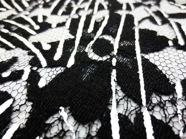 Metallic Chantilly Lace2