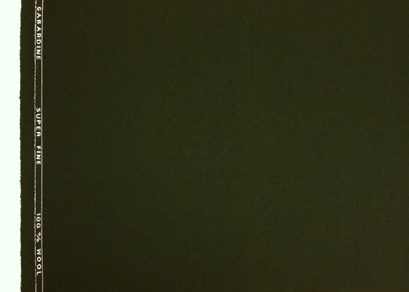 Wool Gabardine in Hunter0