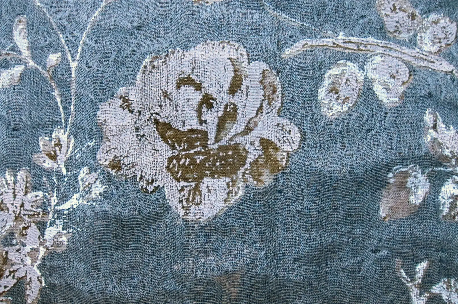 Painted Double Silk Organza2