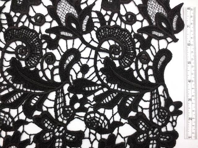 Metallic Guipure Lace0