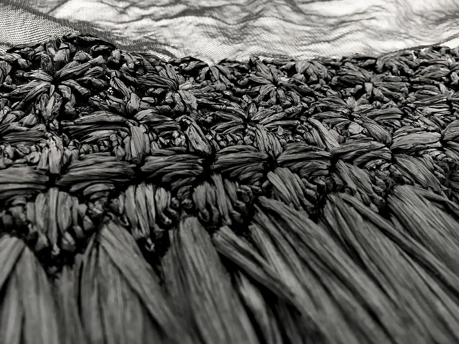 Novelty Raffia on Tulle1