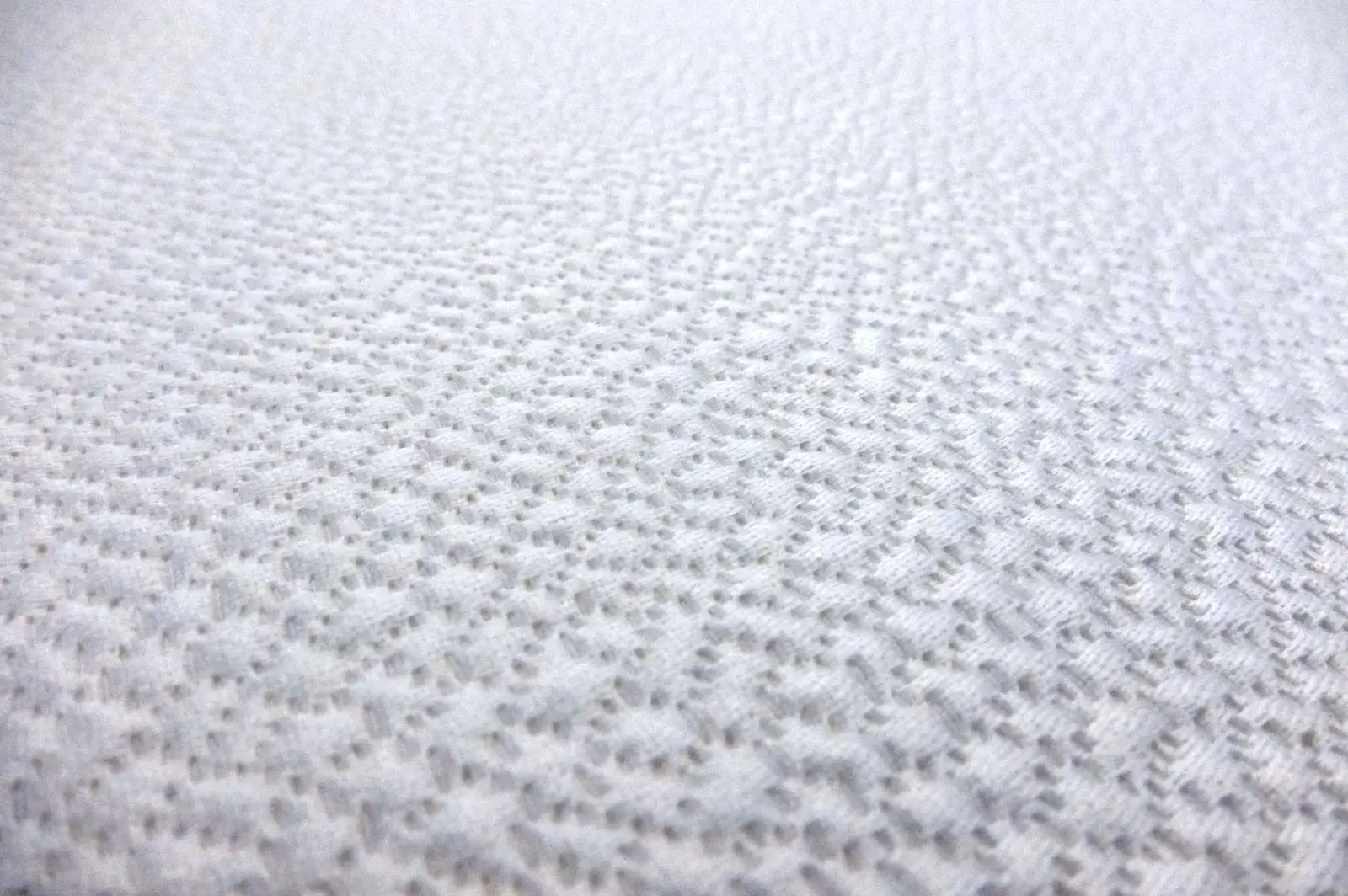 Silk and Wool Hammered Satin in White1