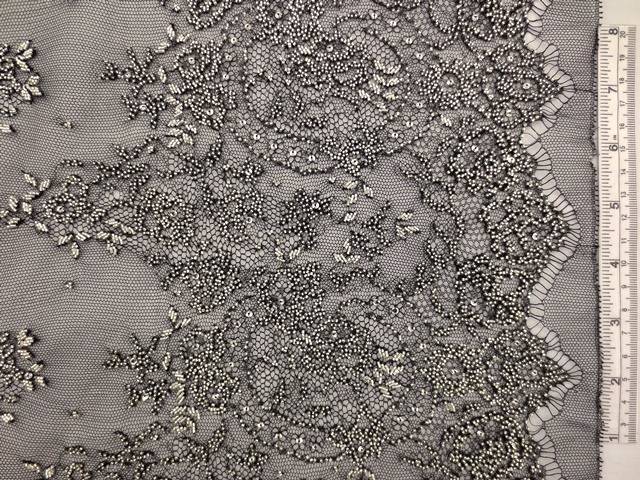 Beaded Chantilly Lace0