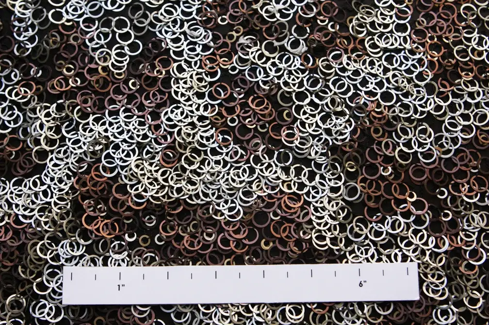 Novelty Sequins on Silk Chiffon1