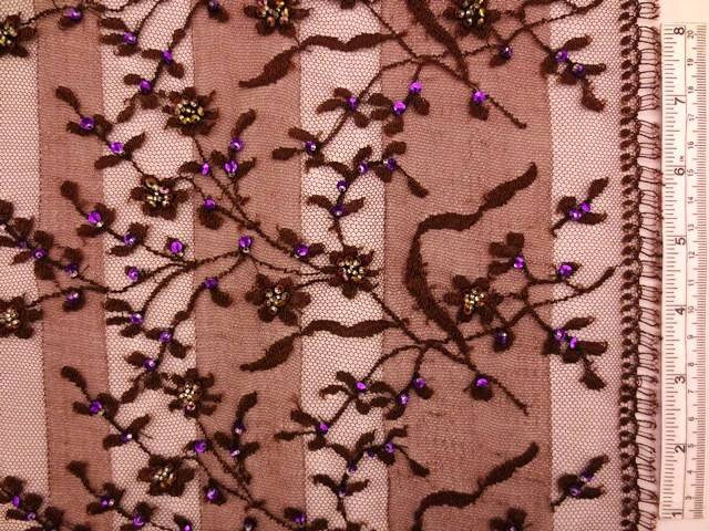 Beaded Chantilly Lace0