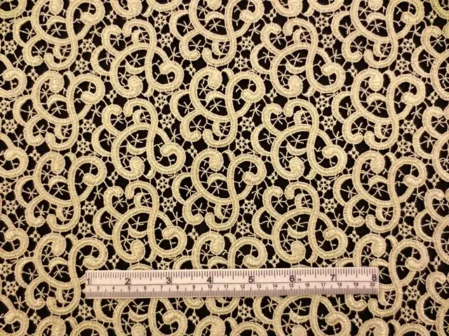 Metallic Guipure Lace1