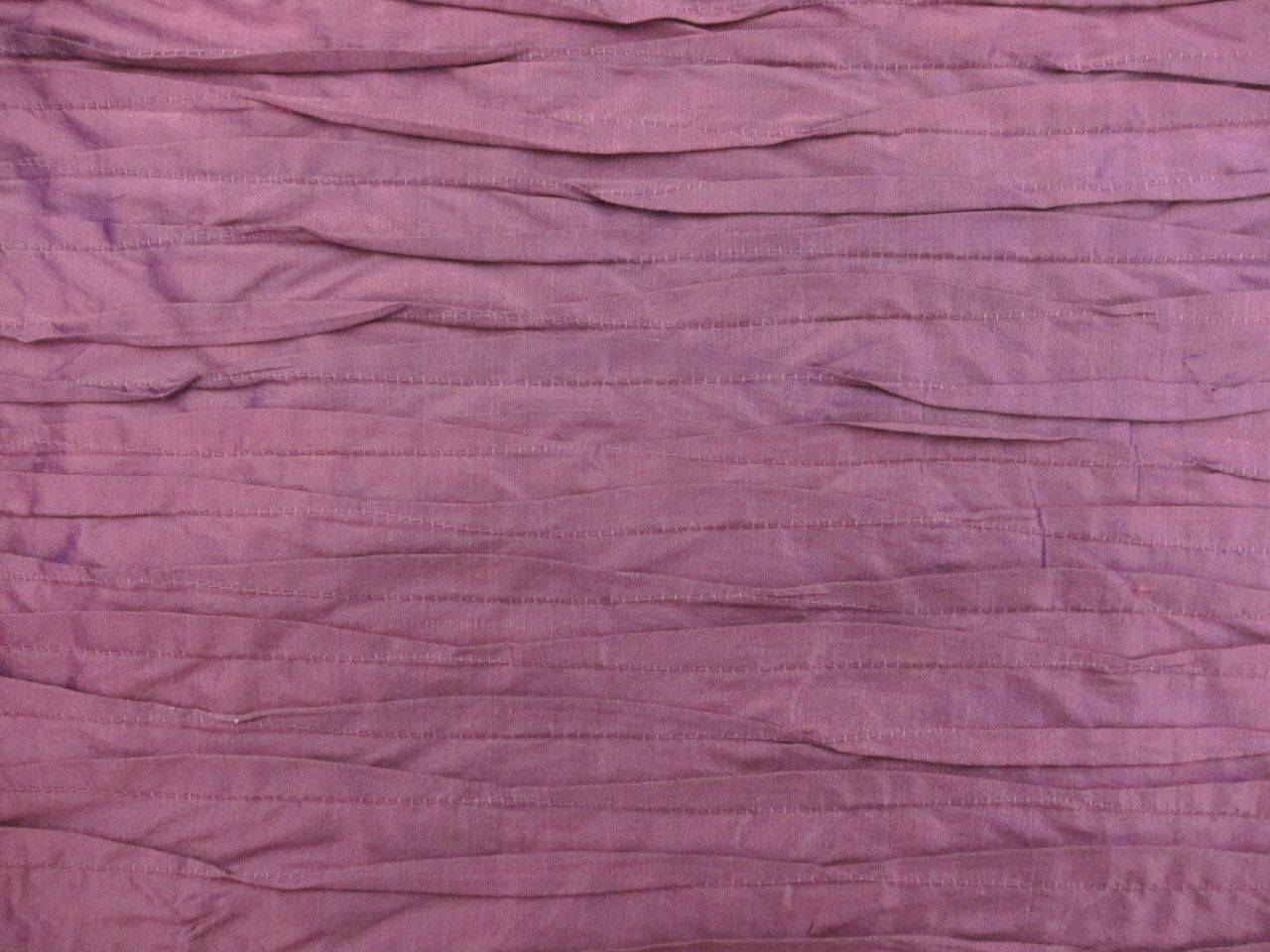 Iridescent Tucked Silk Shantung0