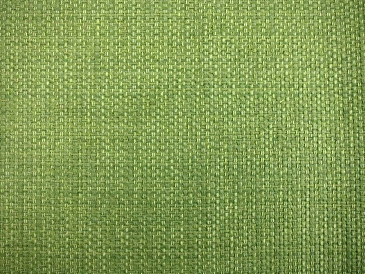 Cotton Blend Basketweave Upholstery in Leaf Green0