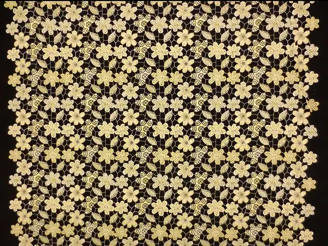 Metallic Guipure Lace3