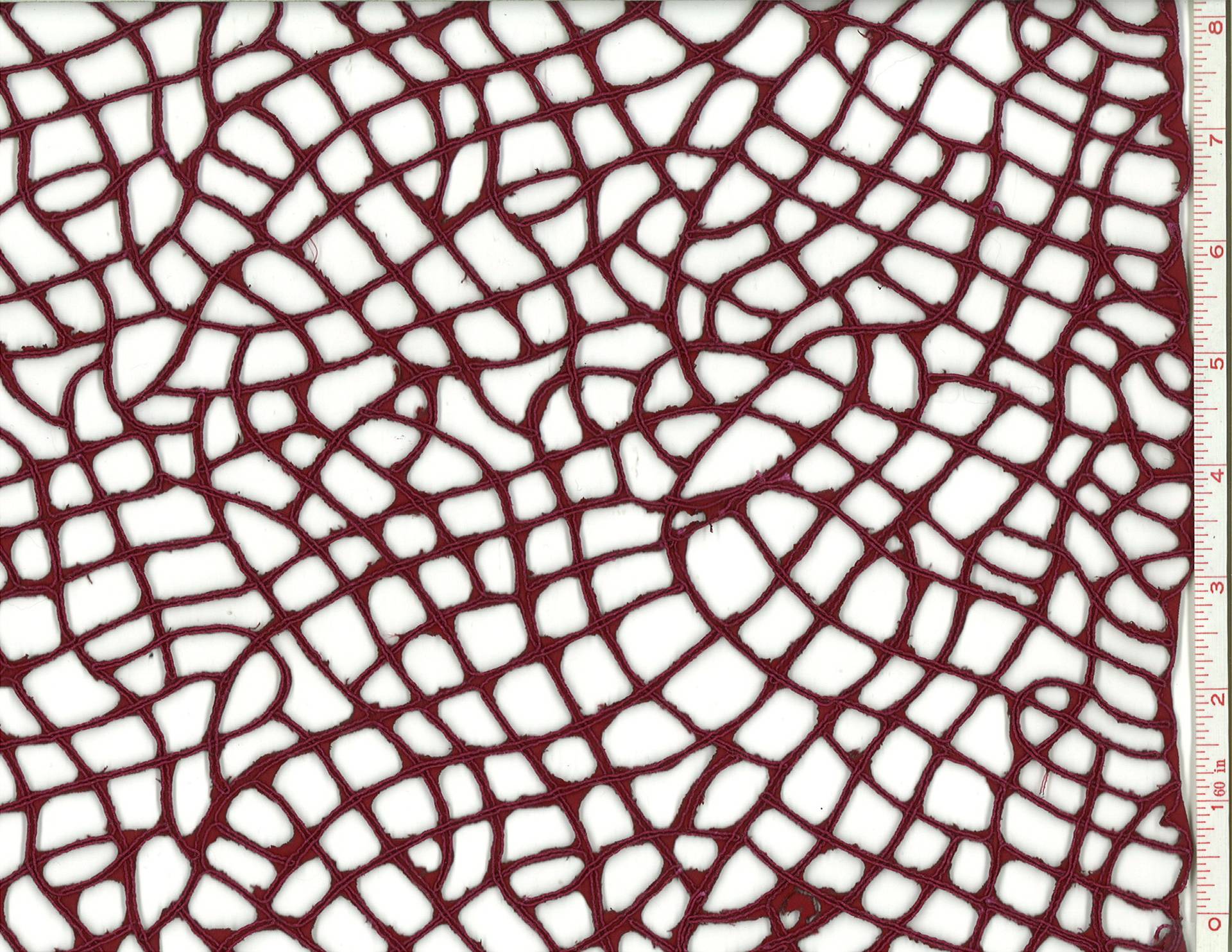 Corded Cut Satin0
