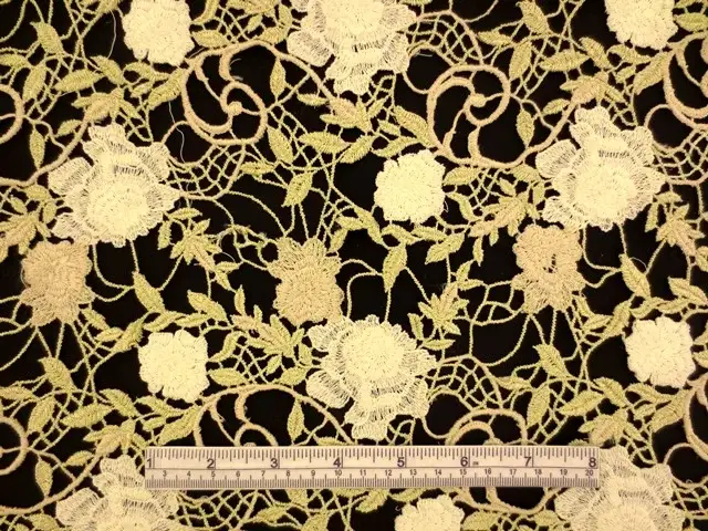 Metallic Guipure Lace1