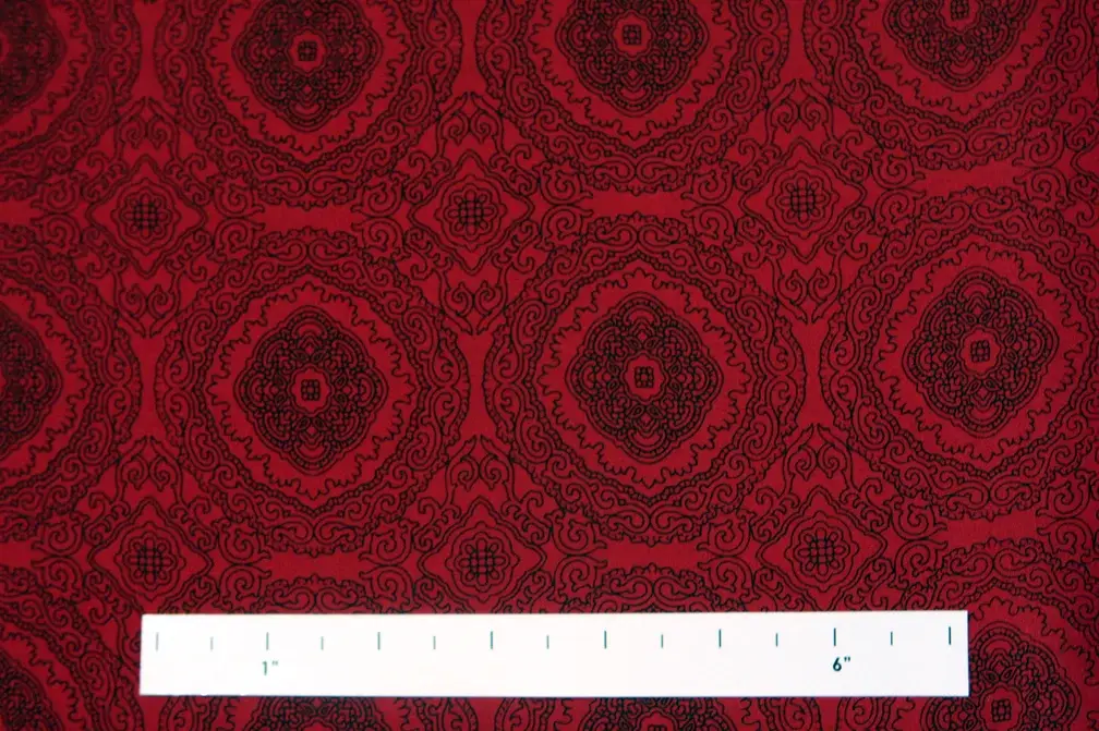 Printed Silk Crepe de Chine0