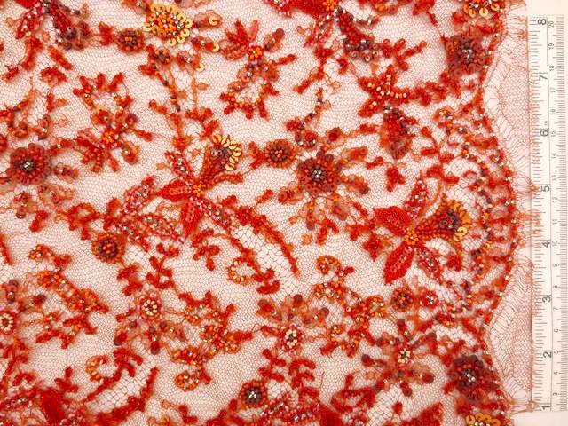 Beaded Chantilly Lace0