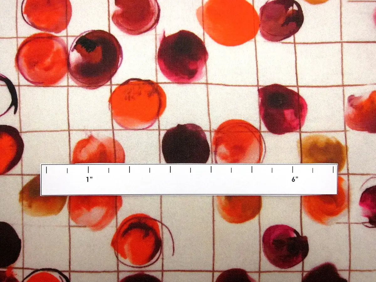 Printed Silk Blend Mikado2