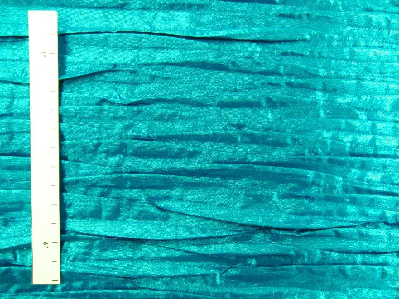 Metallic Tucked Silk Shantung1