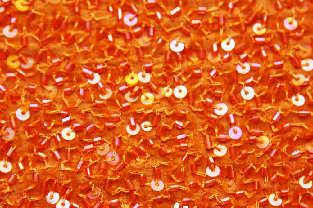 Sequins on Silk Chiffon2