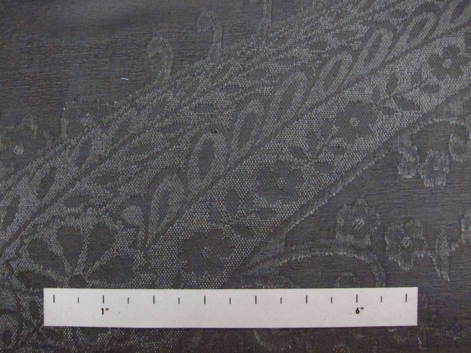 Metallic Burn Out Fil Coupé Chiffon1