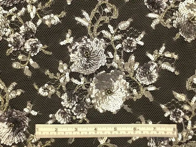 Beaded Metallic Lace1