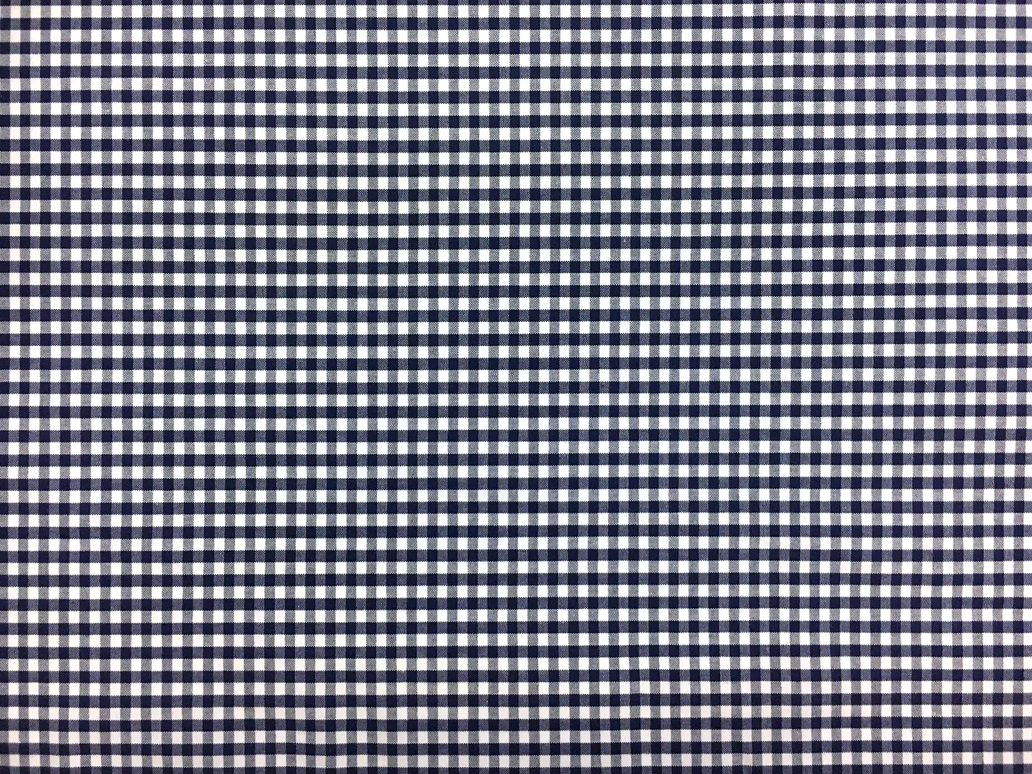 1/8" Cotton Gingham in Navy0