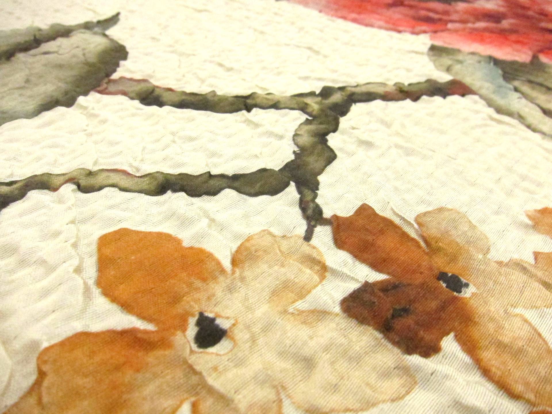 Printed Silk Cloqué2
