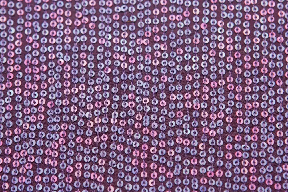 Sequins on Silk Chiffon2