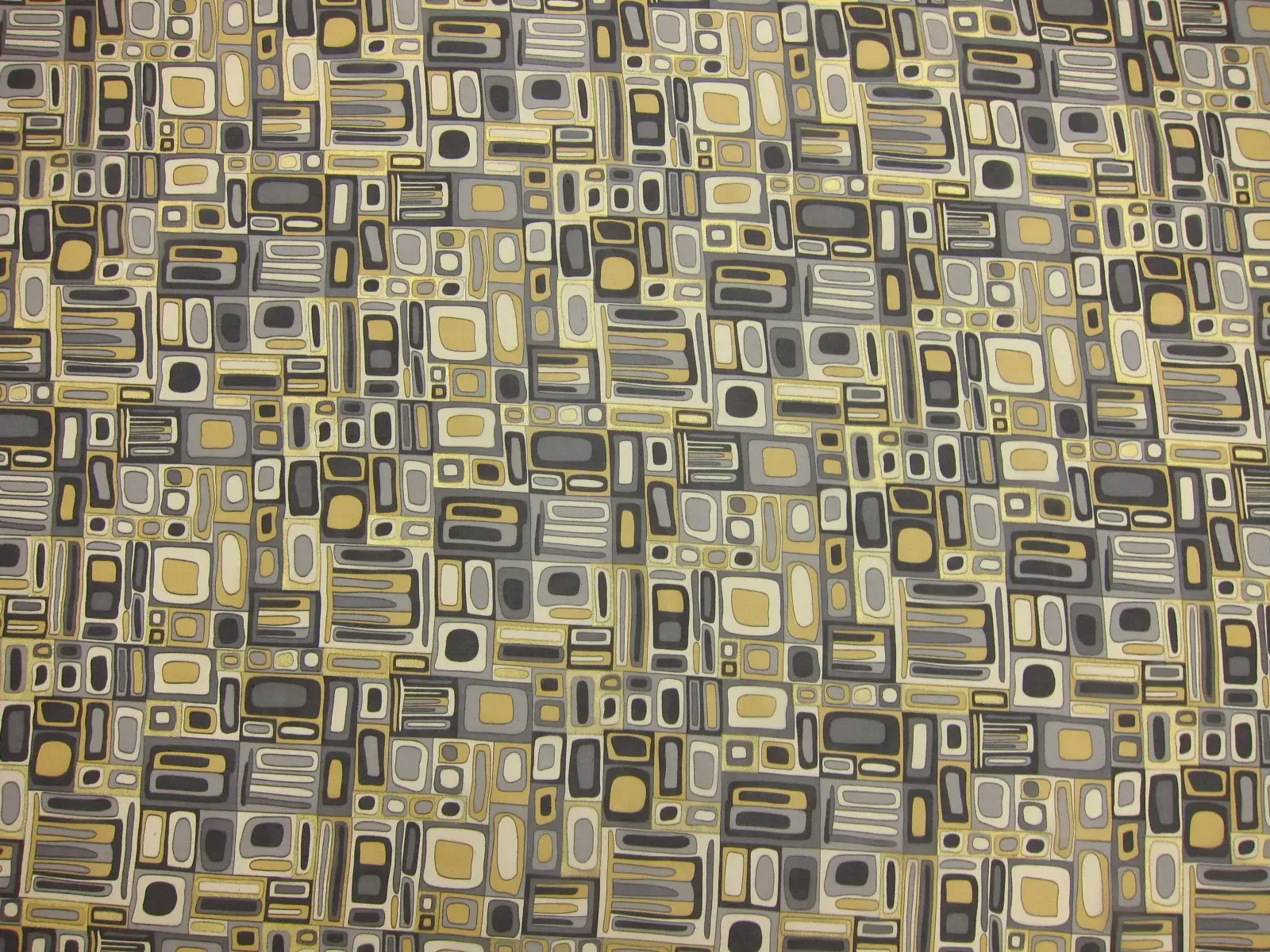 Metallic Printed Silk Chiffon0