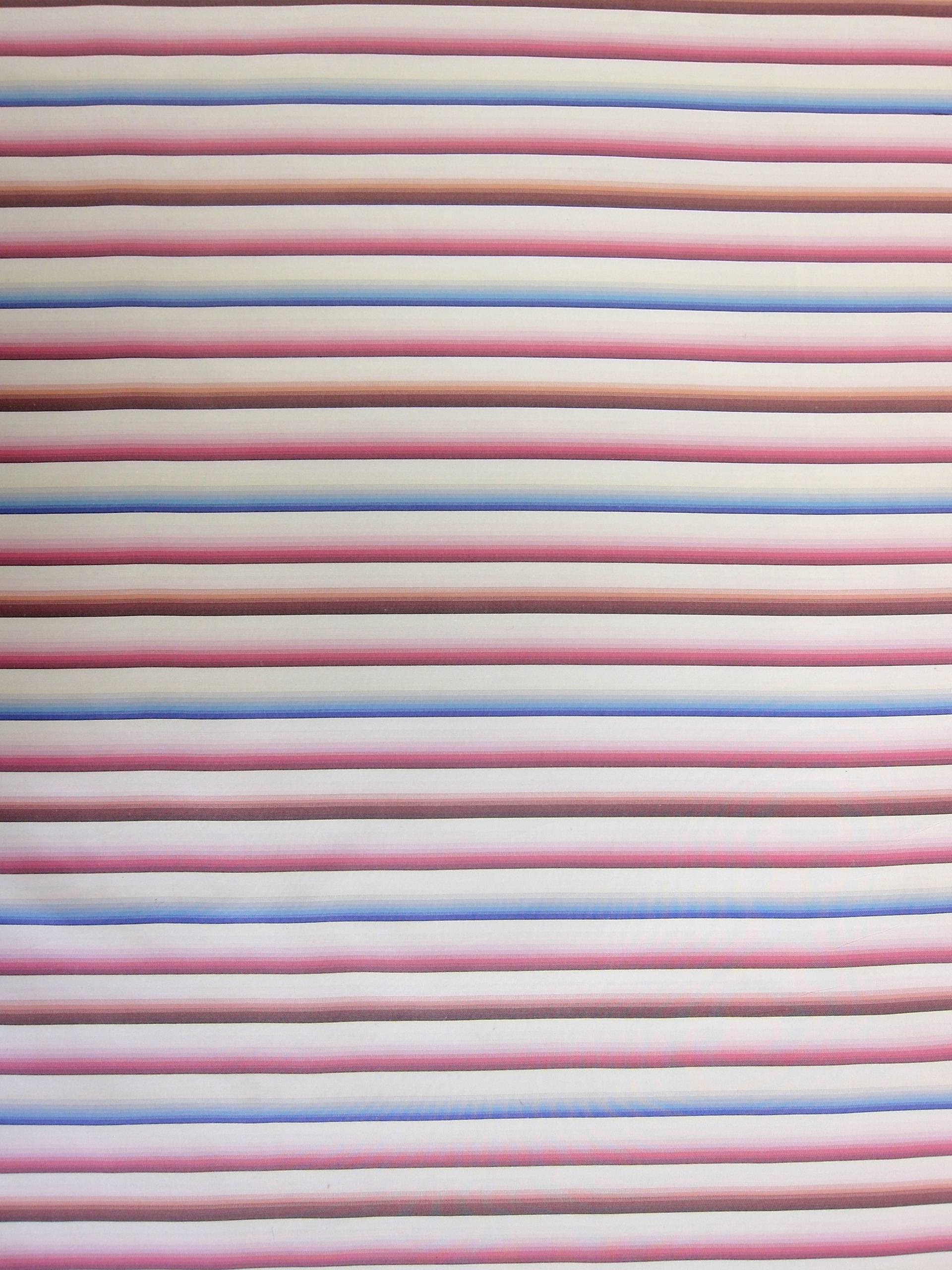 Pure Silk Taffeta Stripe0