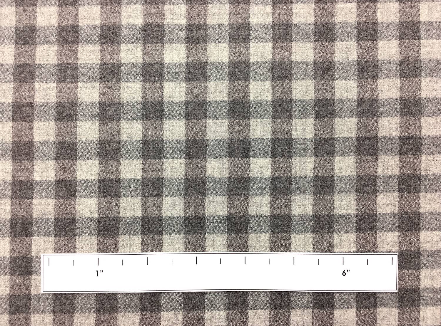 Italian Virgin Wool Stretch Tattersall Plaid Flannel1
