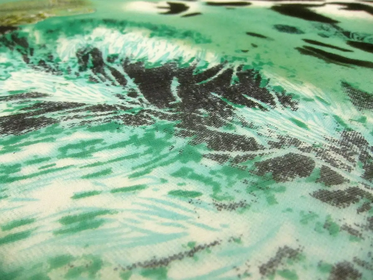 Printed Silk Chiffon1