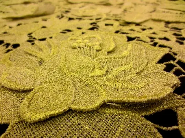Metallic Guipure Lace2