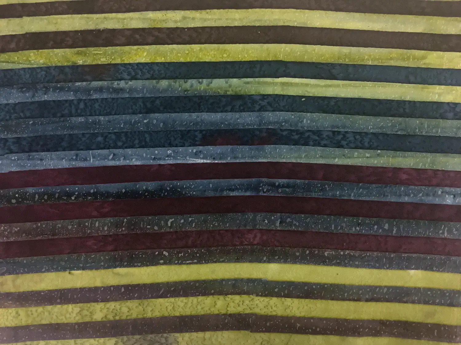 Striped Cotton Batik in Nature0