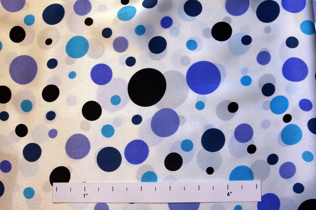 Printed Silk Charmeuse0