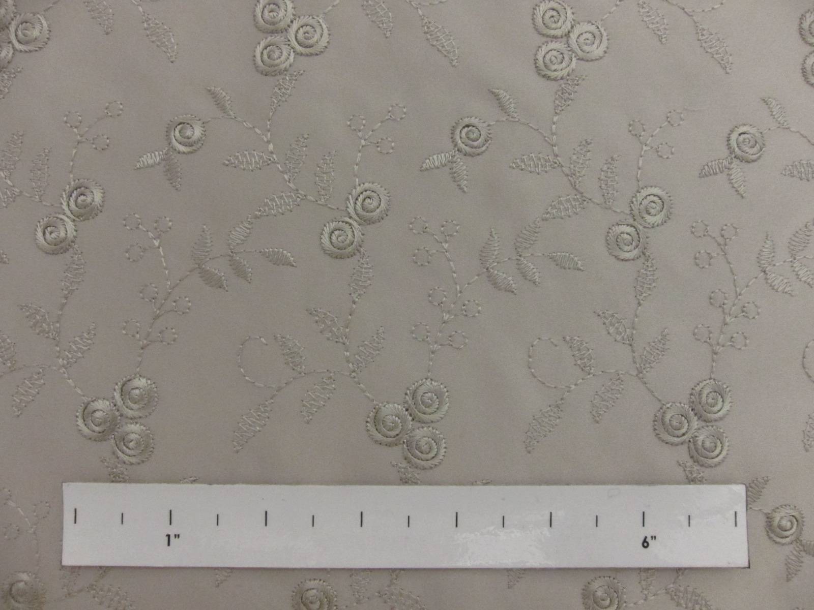 Embroidered Satin0