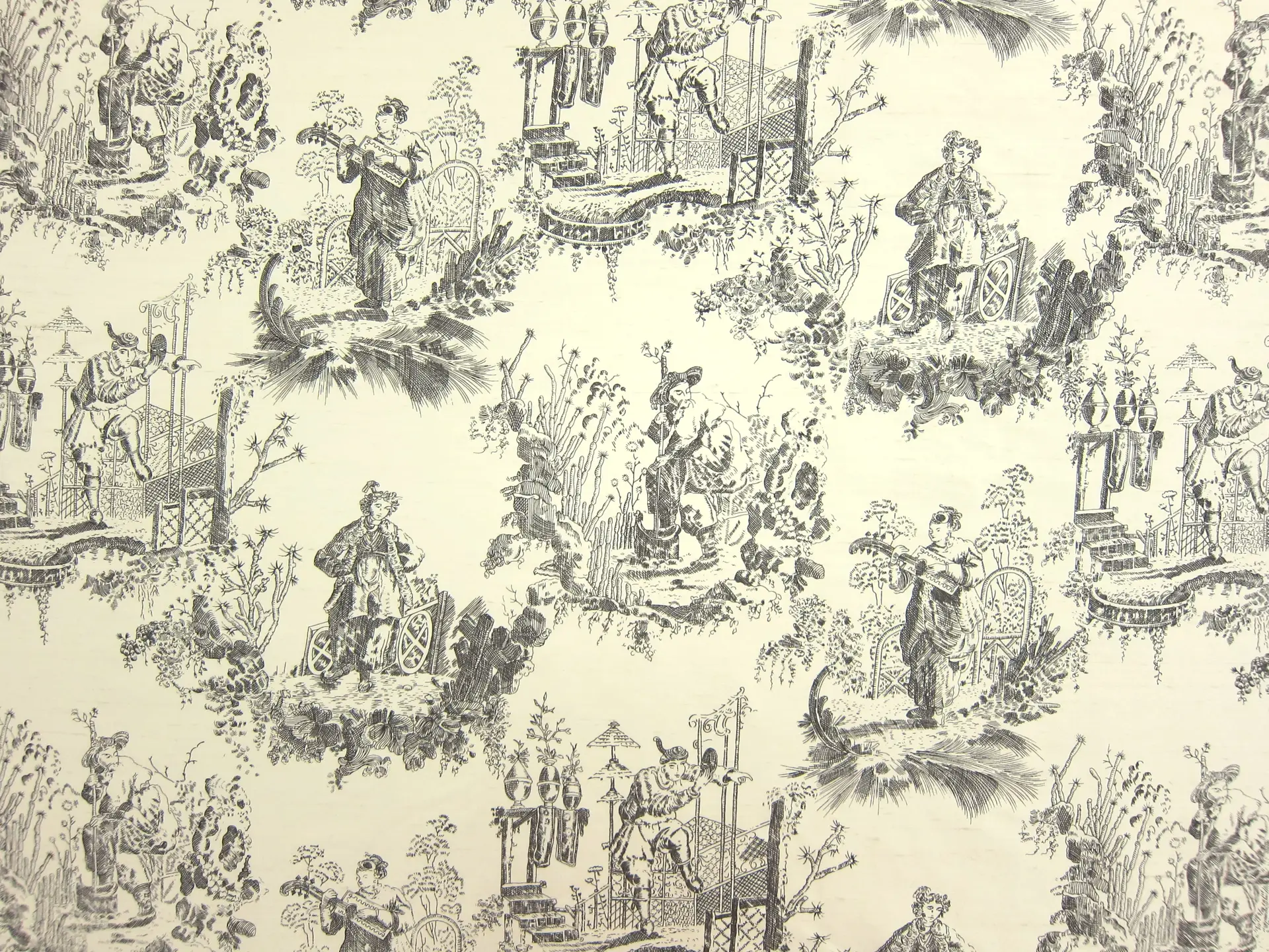 100% Silk Printed Shantung0