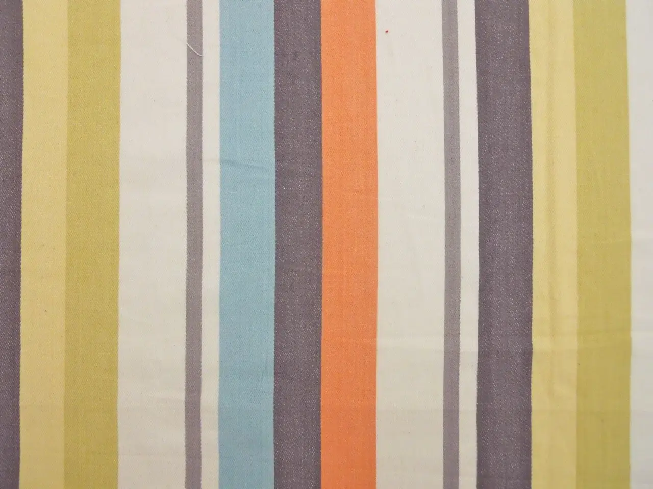 Cotton Woven Stripe in Vintage Multi0